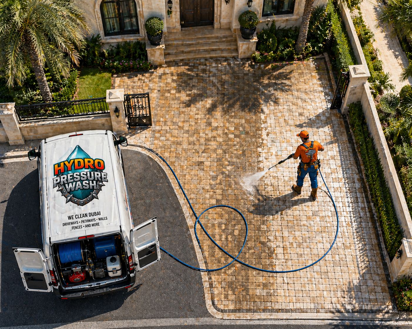hydro Pressure Cleaning Dubai