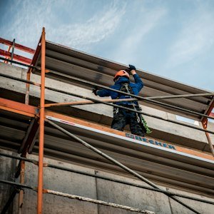 Worker on scaffolding - Scaffolding Erector and Inspector
